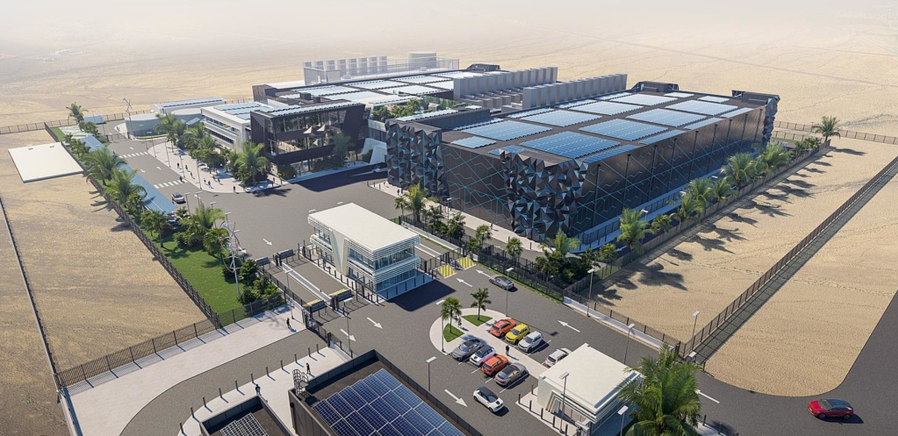 Crypto mining and data center facility